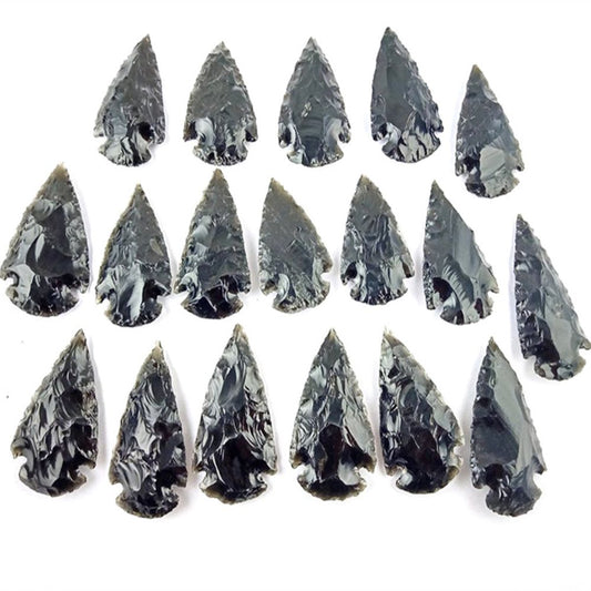 Black Obsidian Arrow Bulk Hand Carved