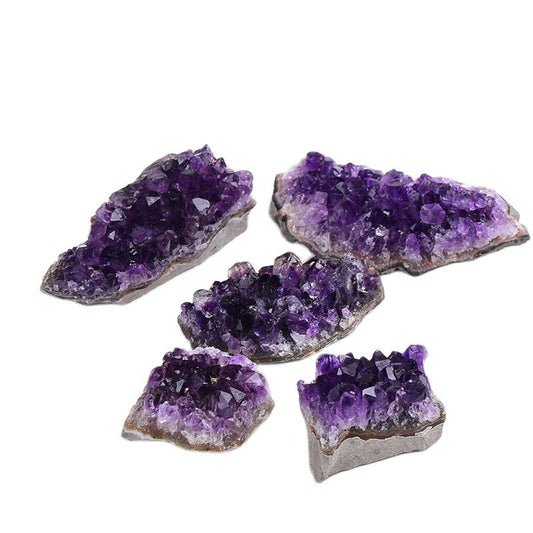 Amethyst Geode Natural Stone Crystal Cluster